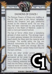 Daemons of Chaos I